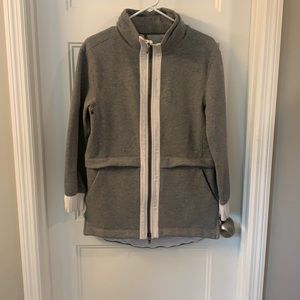 Lululemon Zip Up Sweatshirt - Two toned!